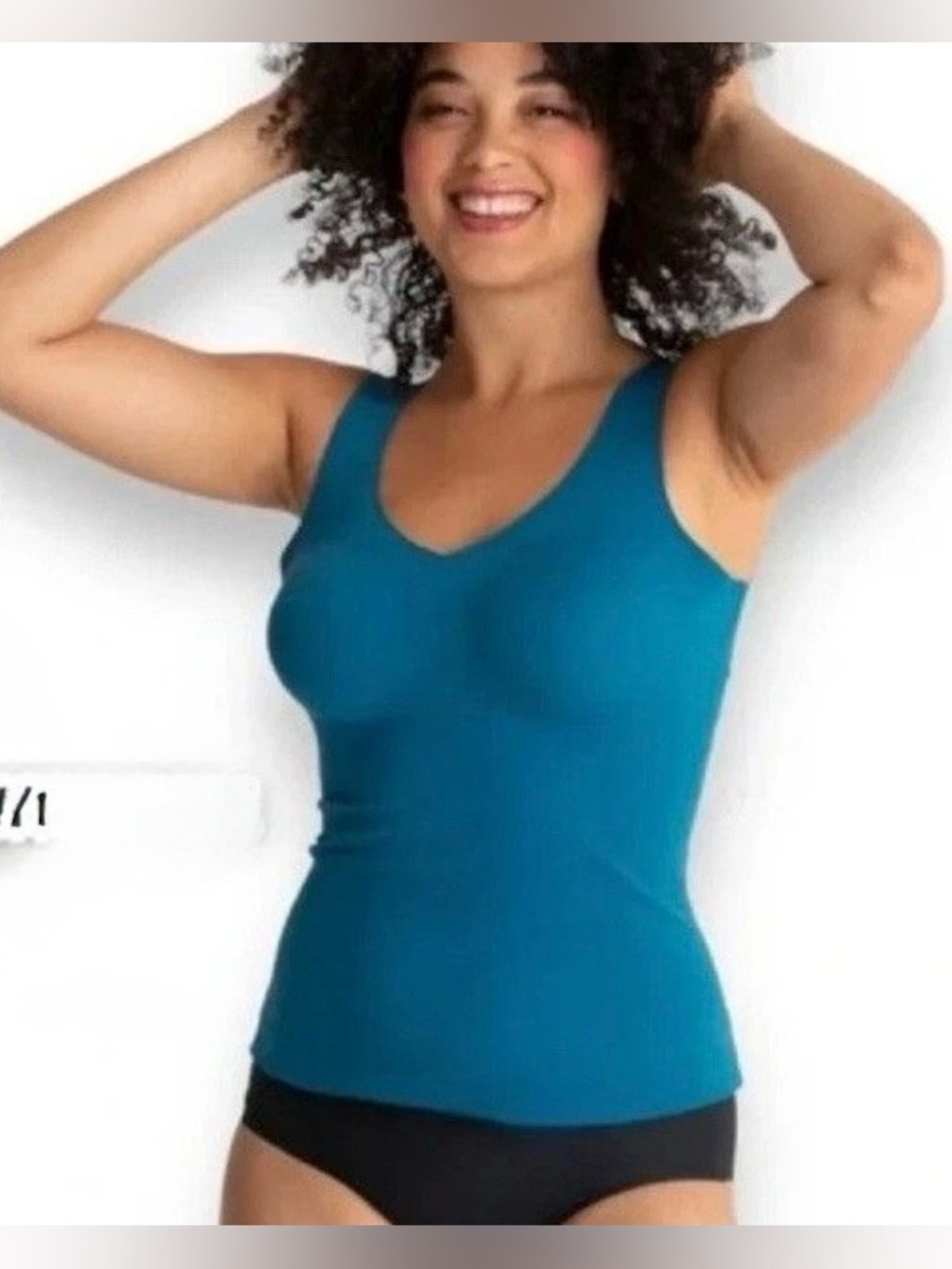 EVELYN& BOBBIE DEFY BRA TANK in Lagoon XS. NEW WITH TAGS